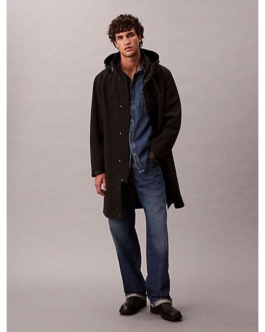 Chaquetón urbano técnico con capucha 3 en 1 Calvin Klein de hombre de color Blue