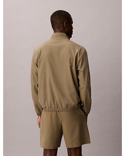 Calvin Klein Natural Sport Performance Zip Up Windbreaker for men