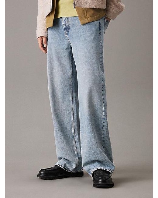 Calvin Klein 90's Loose Jeans in het Blue voor heren