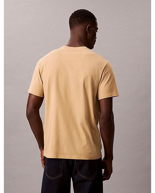 Calvin Klein Natural Logo Graphic T-Shirt for men