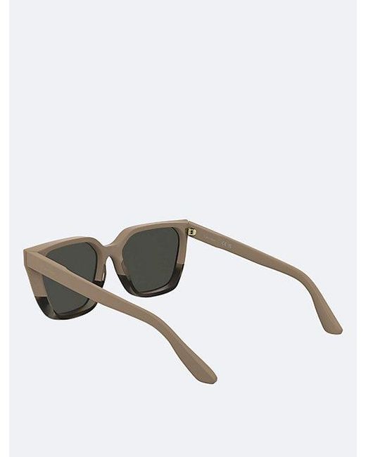 Calvin Klein Gray Modified Rectangle Sunglasses