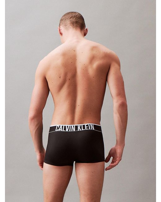 Calvin Klein Black Low Rise Trunks - Intense Power Ultra Cooling for men