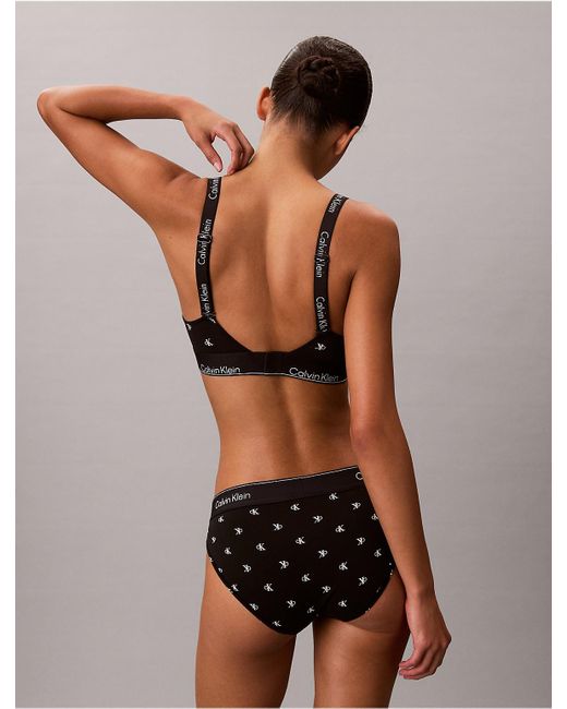 Calvin Klein Multicolor Icon Cotton Modal Lightly Lined Bralette