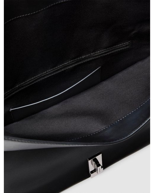 Calvin Klein Black Leather Clutch
