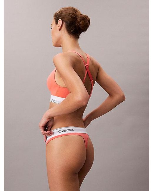 Calvin Klein String in het Red
