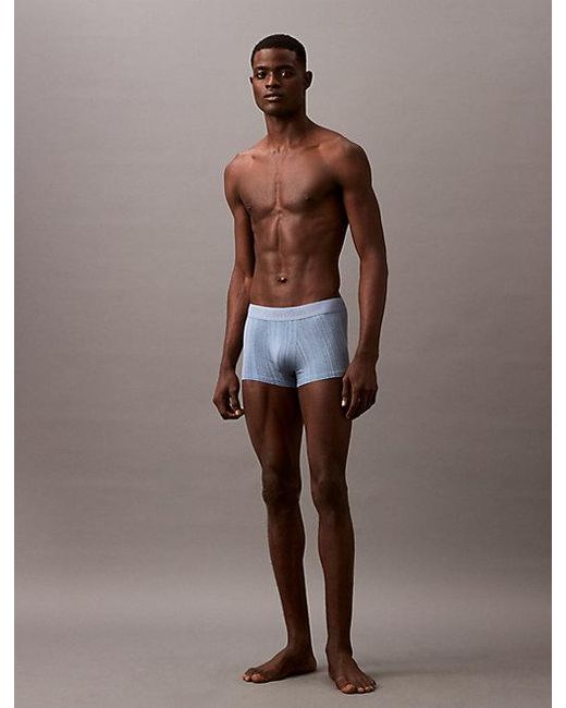 Bóxers ajustados - Ultra Soft Modal Calvin Klein de hombre de color Brown