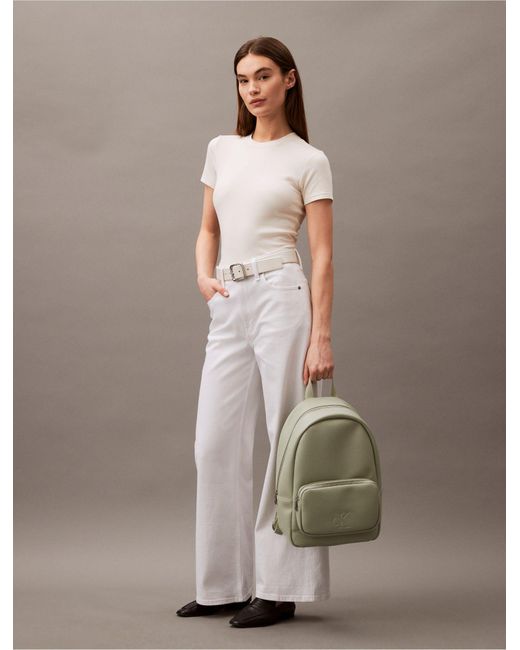Calvin Klein Green All Day Campus Backpack