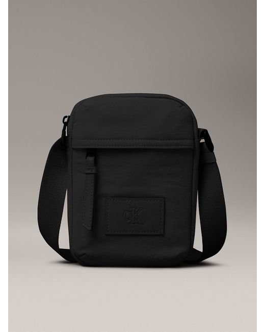 Calvin Klein Black Crossbody Phone Bag for men