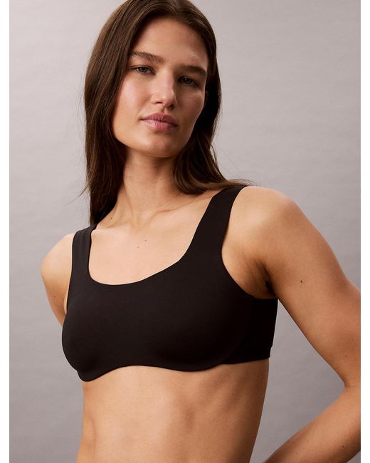 Calvin Klein Black Quick-Dry Low-Impact Sports Bra