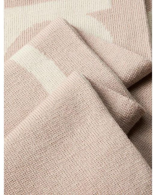 Calvin Klein Natural Wool Cashmere Blend Scarf for men