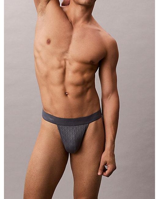 Calvin Klein String in het Blue voor heren