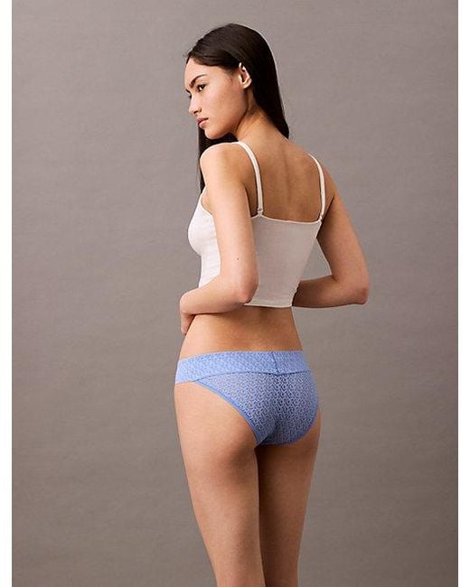Calvin Klein Slip Met Lage Taille in het Multicolor