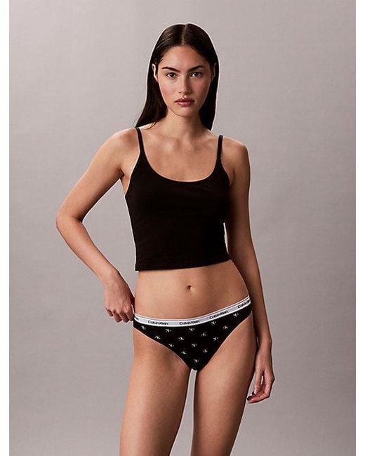 Calvin Klein Multicolor 5 Pack Low Rise Bikini Briefs Icon Logo