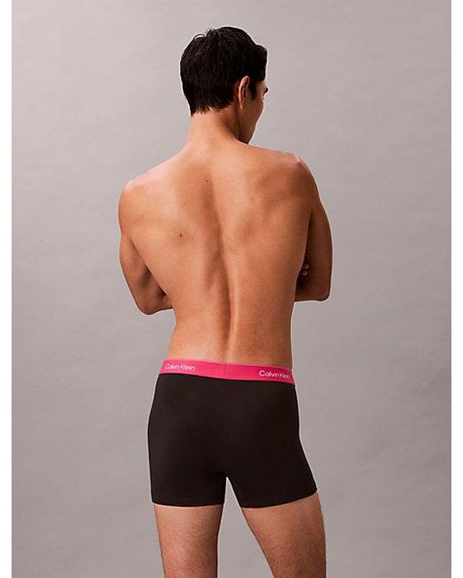 Calvin Klein Multicolor 3 Pack Relaxed Trunks for men