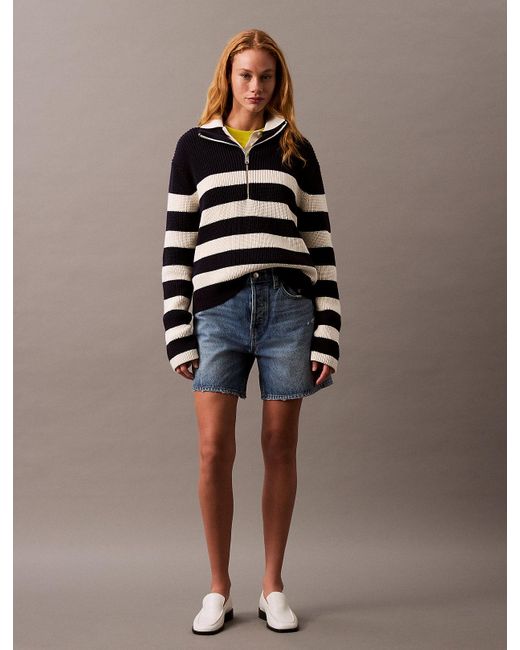 Calvin Klein Multicolor 90's Denim Shorts