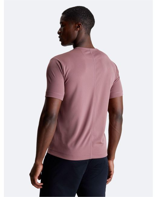 Calvin Klein Modern Sport Crewneck T-shirt in Purple for Men | Lyst Canada