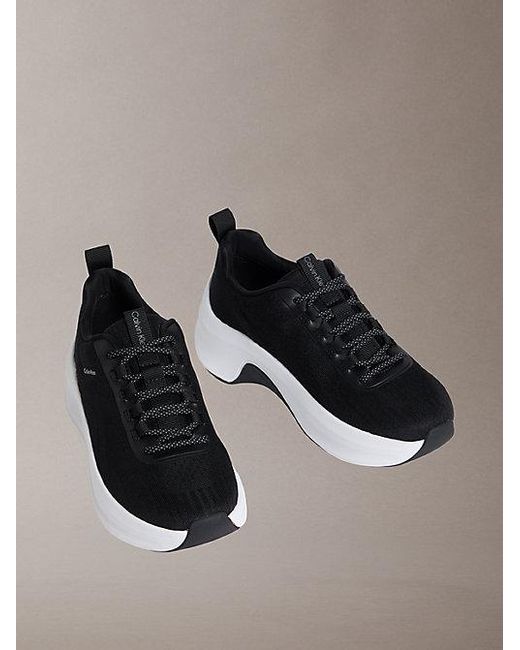 Calvin Klein Multicolor Ck Volumax Chunky Ck Stripe Runner Trainers