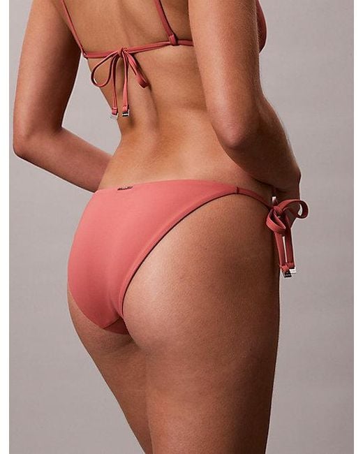 Calvin Klein Multicolor Tie Side Bikini Bottoms Essentials