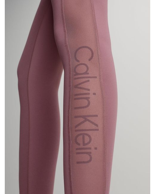 Calvin Klein Pink 7/8 Gym Leggings