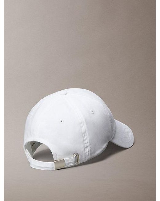 Calvin Klein Metallic Embroidered Graphic Logo Cap for men