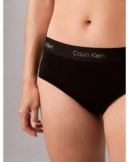 Calvin Klein Black Hipster Panty