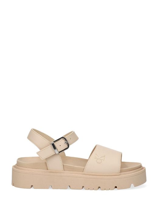 Calvin Klein Natural Kids Signature Sandals
