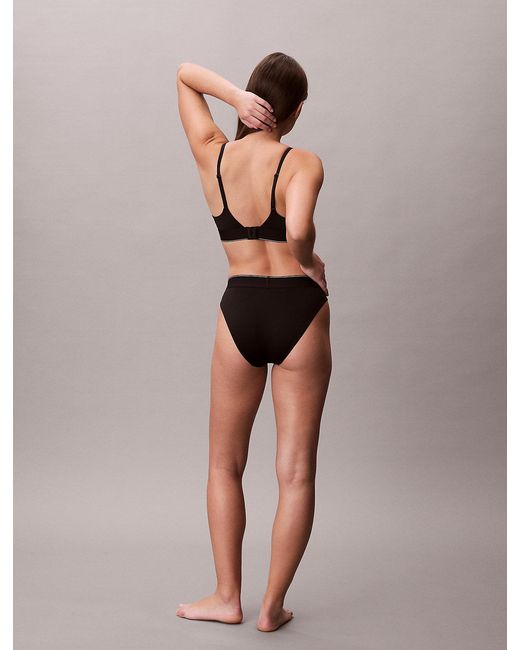 Calvin Klein Brown High Waist Bikini Briefs