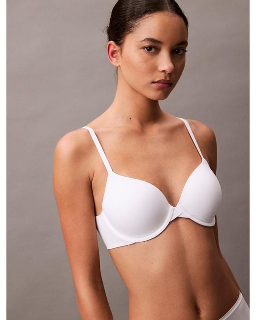 Calvin Klein Brown Lightly Lined Full Coverage Bra