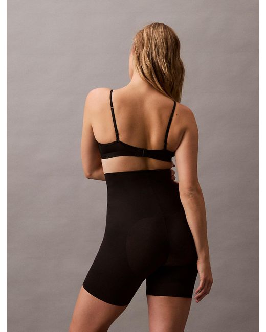 Calvin Klein Brown High Waisted Shapewear Shorts