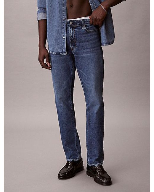 Calvin Klein Blue Jeans Slim Fit Jeans for men