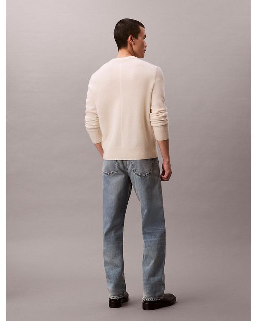 Calvin Klein Gray 90's Straight Jeans for men