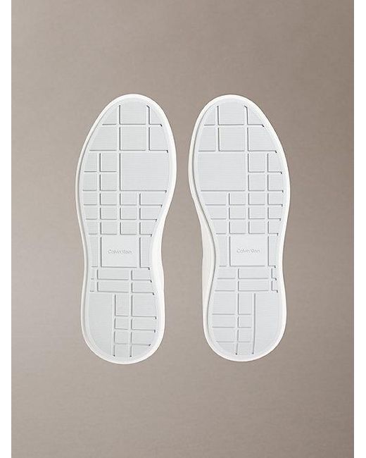 Calvin Klein Multicolor Leather Tab Chunky Trainers