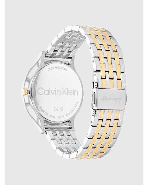 Calvin Klein Metallic Watch - Ck Timeless