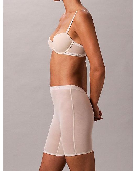 Calvin Klein Multicolor Shapewear Shorts Minimalist Mesh