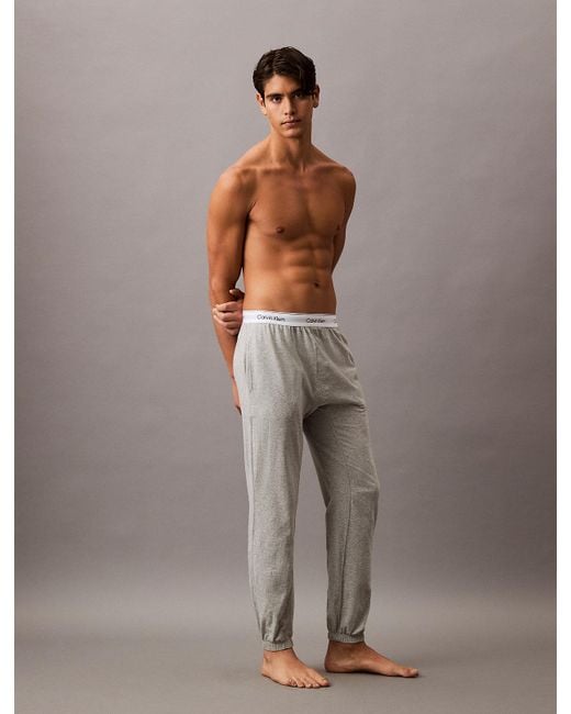 Calvin Klein Gray Lounge Joggers for men