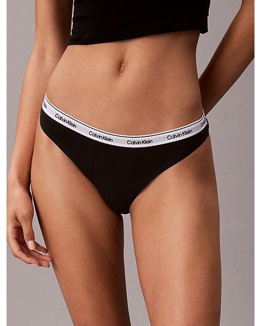 Calvin Klein Gray 5 Pack Thongs Icon Logo