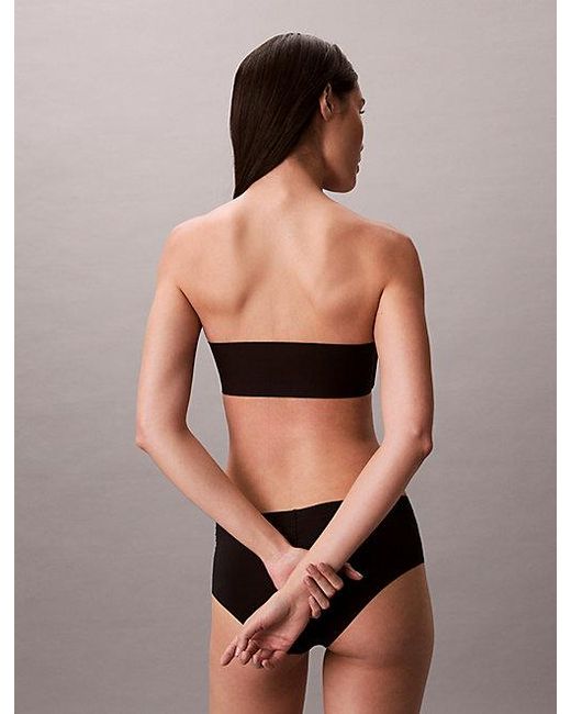 Calvin Klein Black Strapless Push Up Bra Perfectly Fit