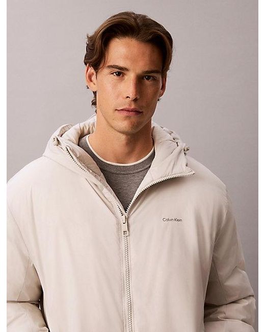 Calvin Klein Natural Ultra Light Padded Ripstop Jacket for men