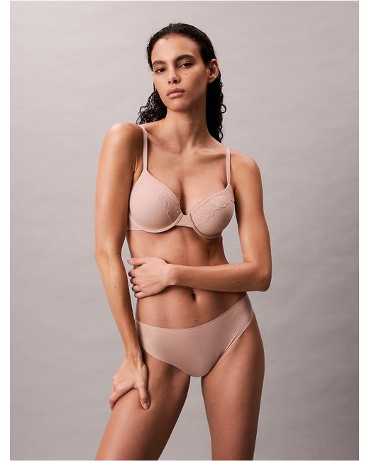 Calvin Klein Multicolor Lightly Lined Full Coverage Bra