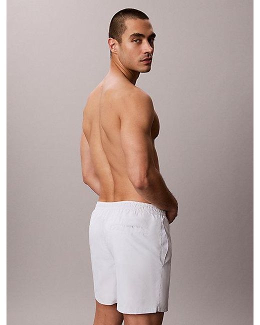 Calvin Klein Multicolor Medium Drawstring Swim Shorts Ck Essentials for men