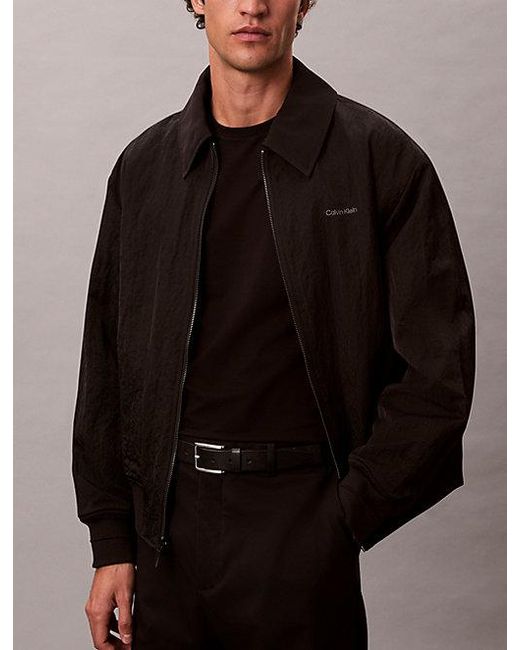 Calvin Klein Black Slim Liquid Touch Cotton T-Shirt for men