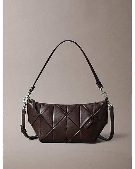 Calvin Klein Multicolor Woven Emblem Shoulder Bag