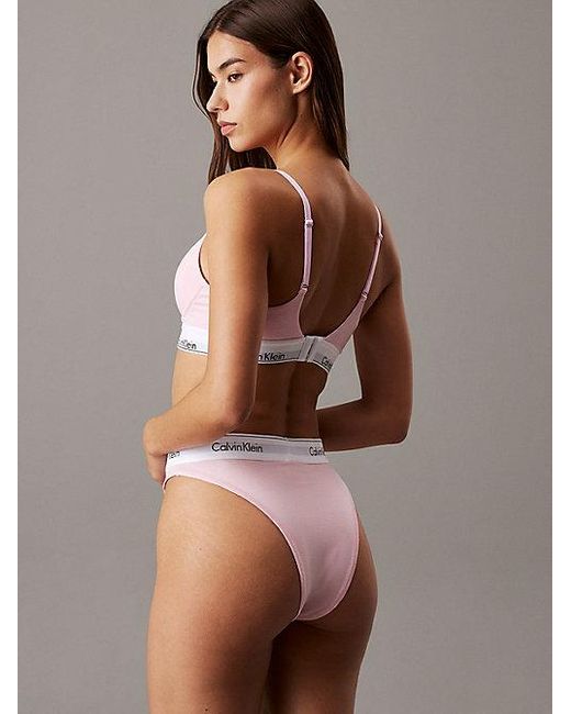 Calvin Klein Push-Up Plunge Bh in het Multicolor