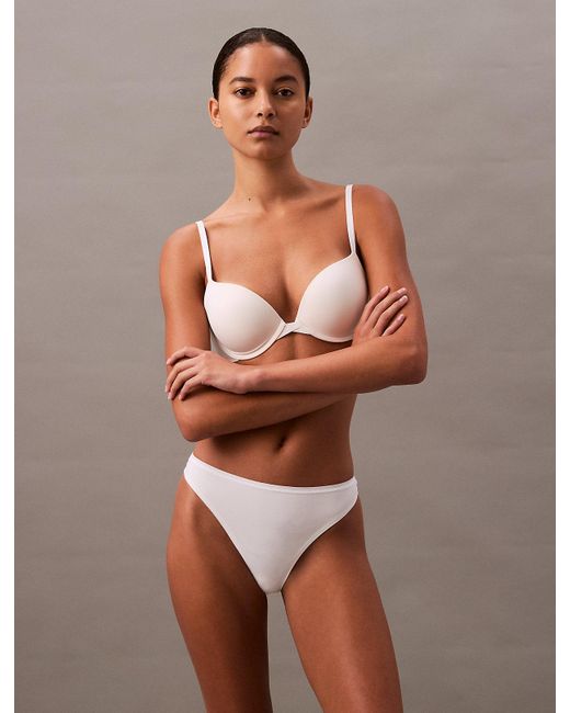 Calvin Klein White Thong
