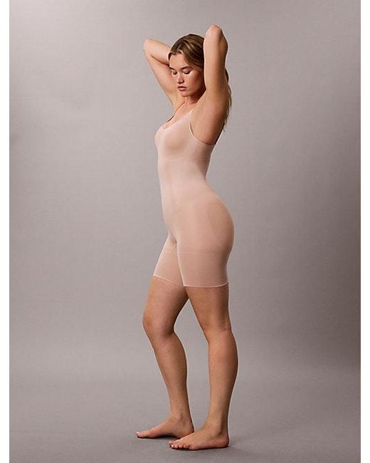 Calvin Klein Shapewear Body in het Brown