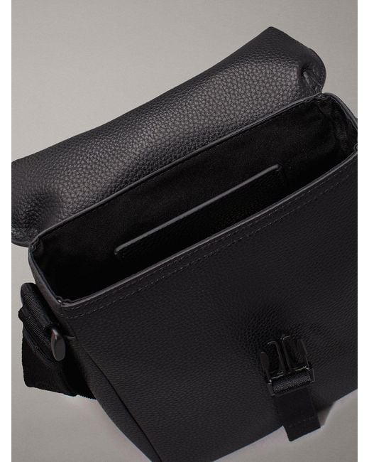 Borsa Reporter di Calvin Klein in Black da Uomo