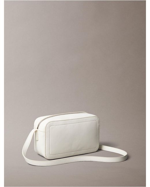Calvin Klein Multicolor Embossed Monogram Logo Camera Bag