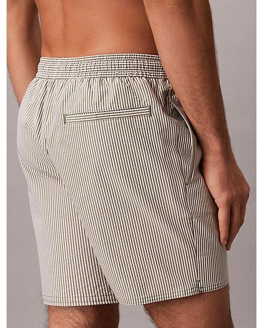 Calvin Klein Multicolor Medium Drawstring Swim Shorts for men