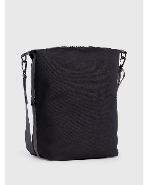 Calvin Klein Black Convertible Tote Bag