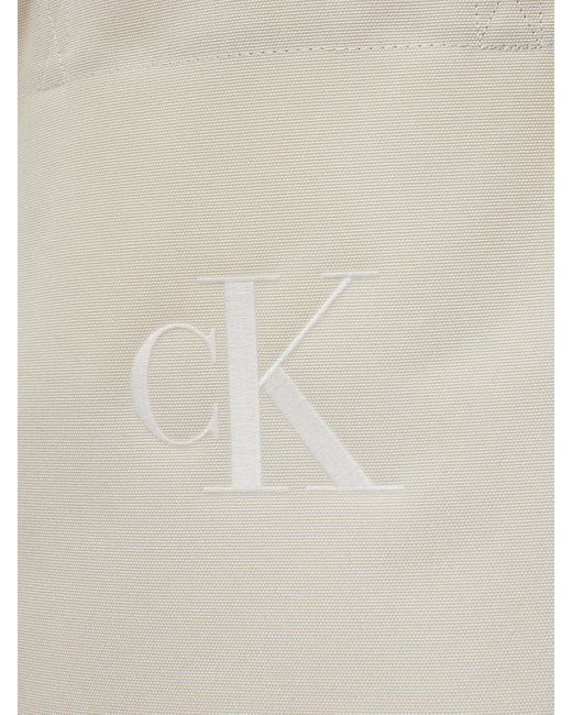 Sac cabas en toile tirée Calvin Klein pour homme en coloris Gray